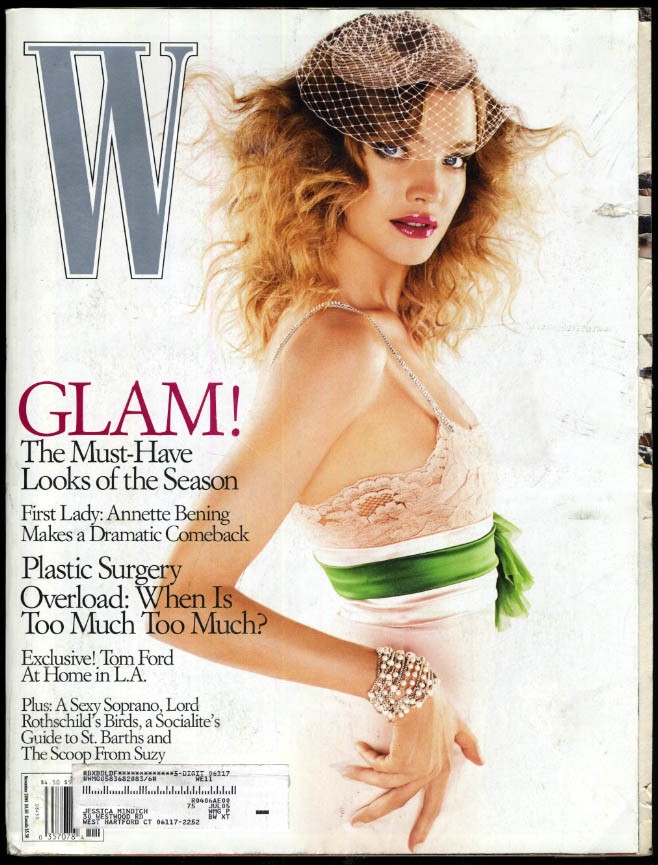 W Magazine 11 2004 Annette Bening Tom Ford Kerry Washington Kamala Harris