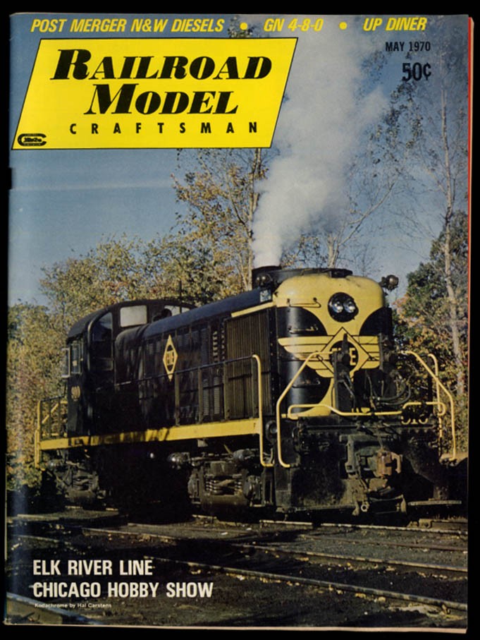 RAILROAD MODEL CRAFTSMAN 5 1970 Elk River Line Great Northern 4-8-0 Conversion +
