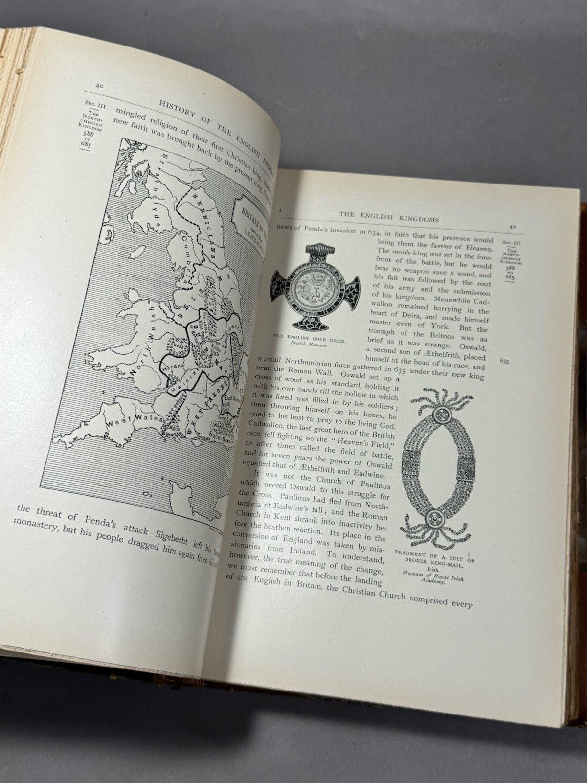 A Short History of the English People by J.R. Green 1899 England Illustrated