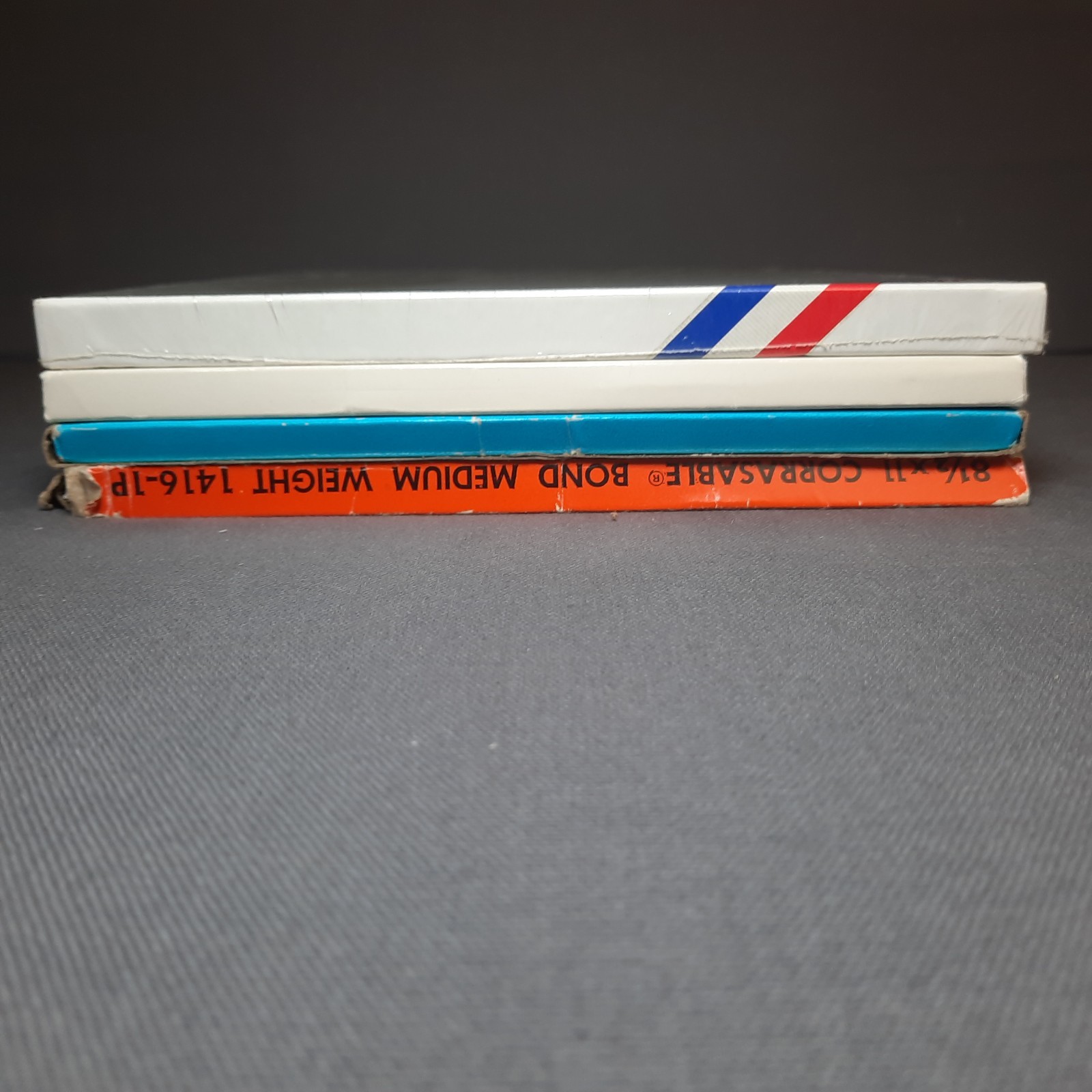 Typewriter Mixed Paper Lot New Partial and Weathered Cotton Onion Skin Watermark