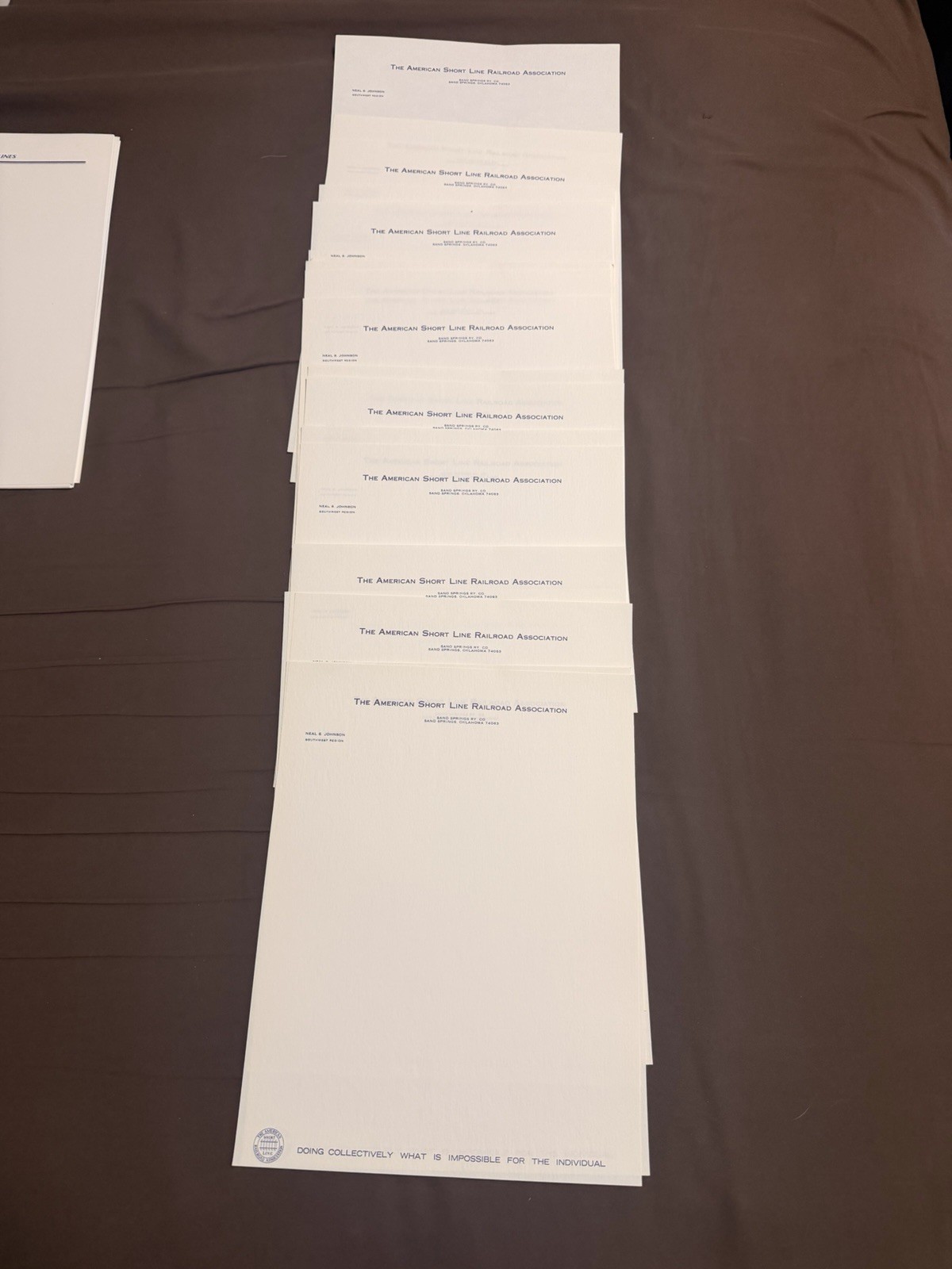 Letterhead 100 Sheets Of PLANE TRAIN AUTO Vintage Stationery Unused Lot