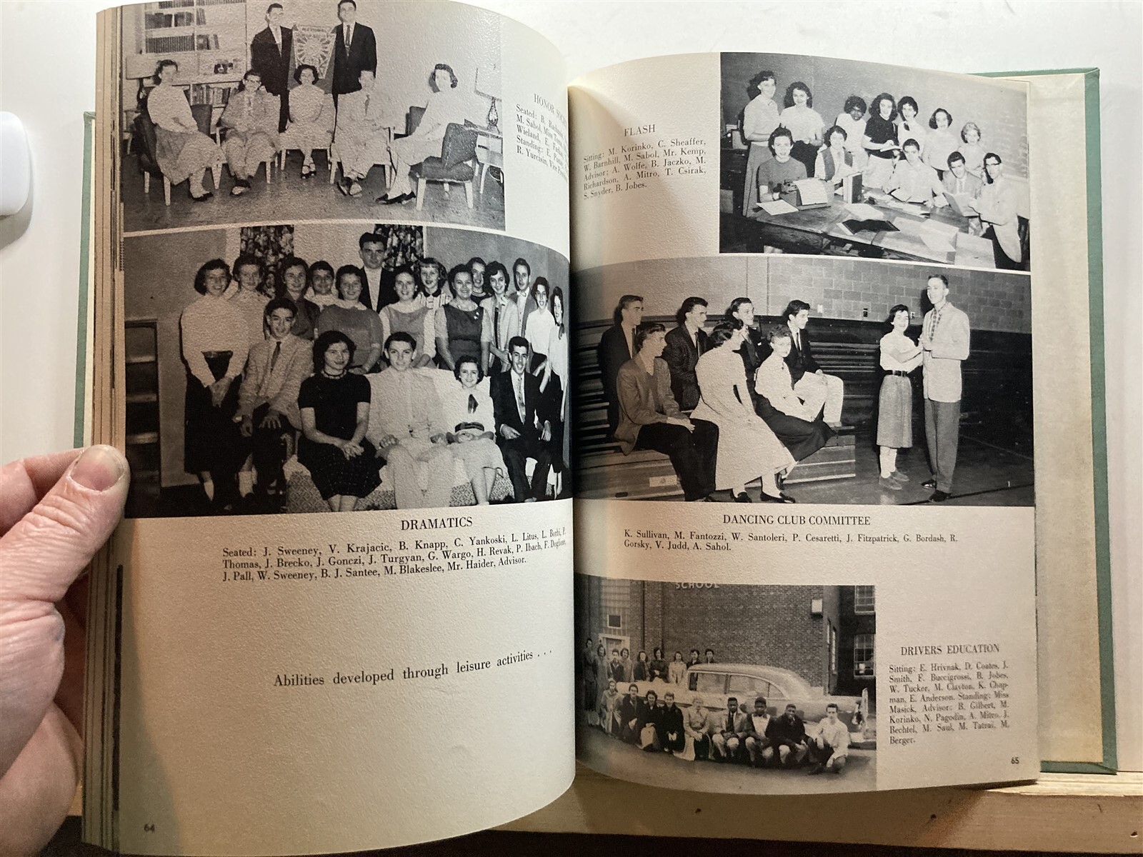 1957 Florence Township Twp High School Annual Yearbook Burlington County NJ