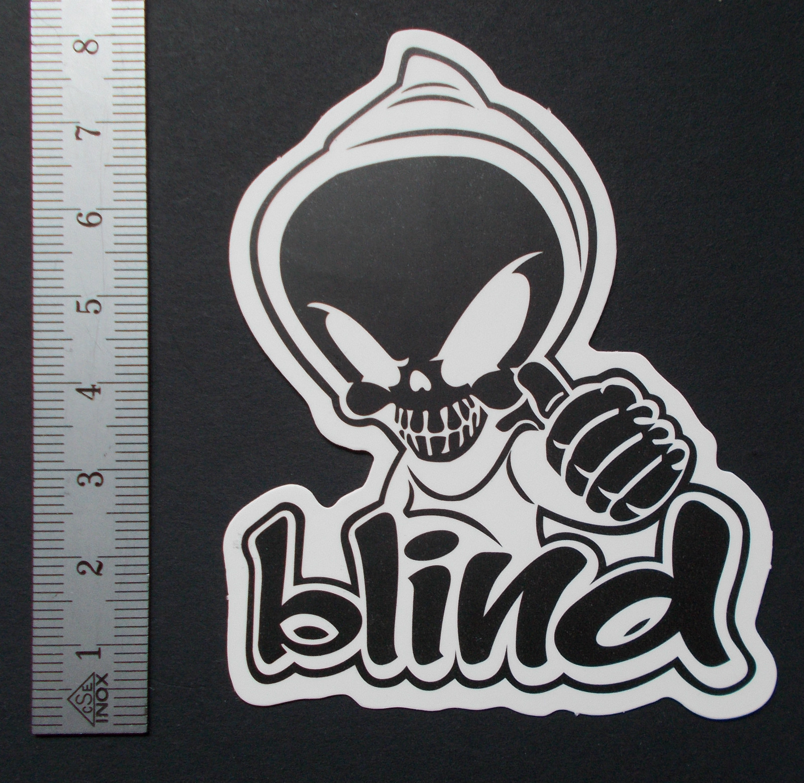 Sticker Decal Matte Look “Blind” Laptop, Notebook, Stickerbomb …
