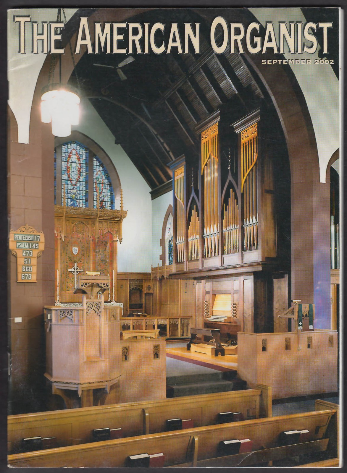 AMERICAN ORGANIST William Mathias Peter Eben James A Forbes Jr + 9 2002