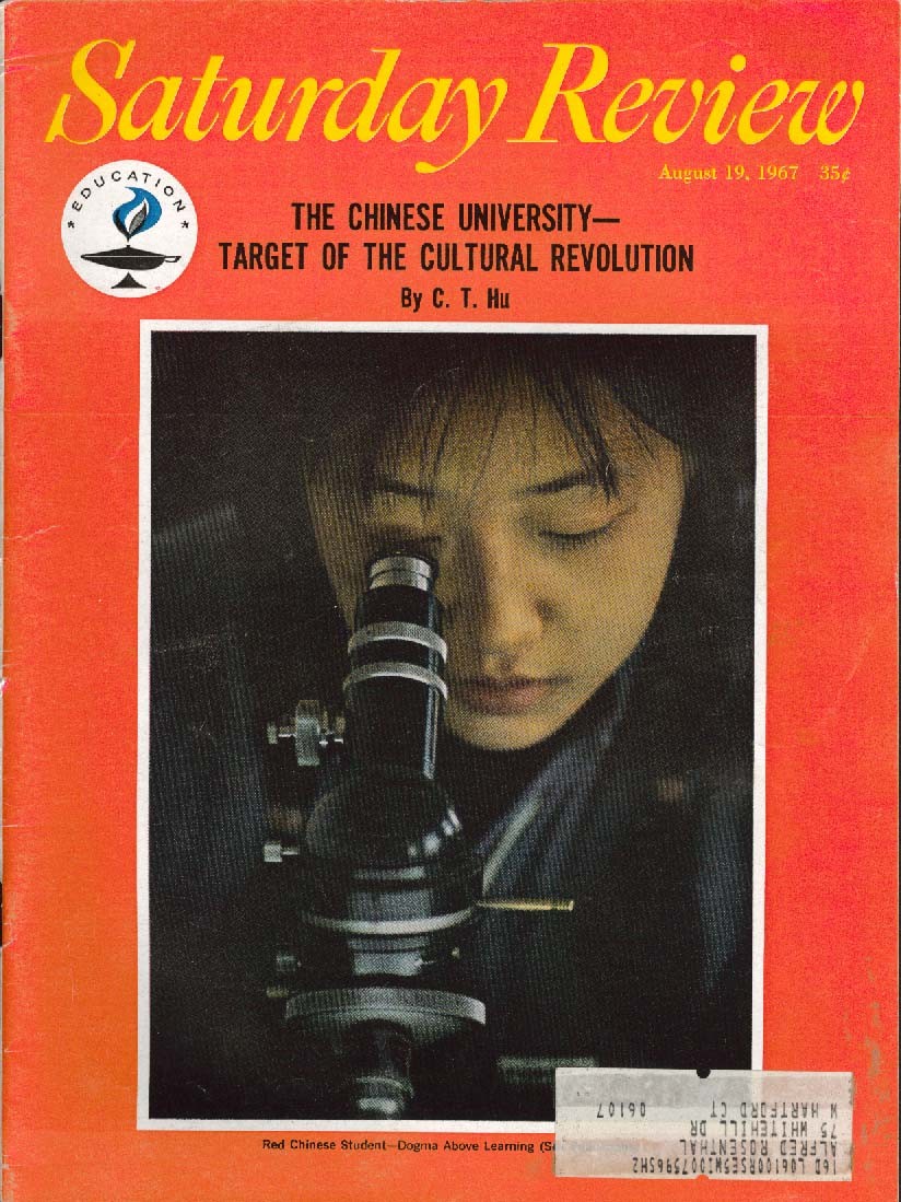SATURDAY REVIEW Chinese Cultural Revolution 8/19 1967