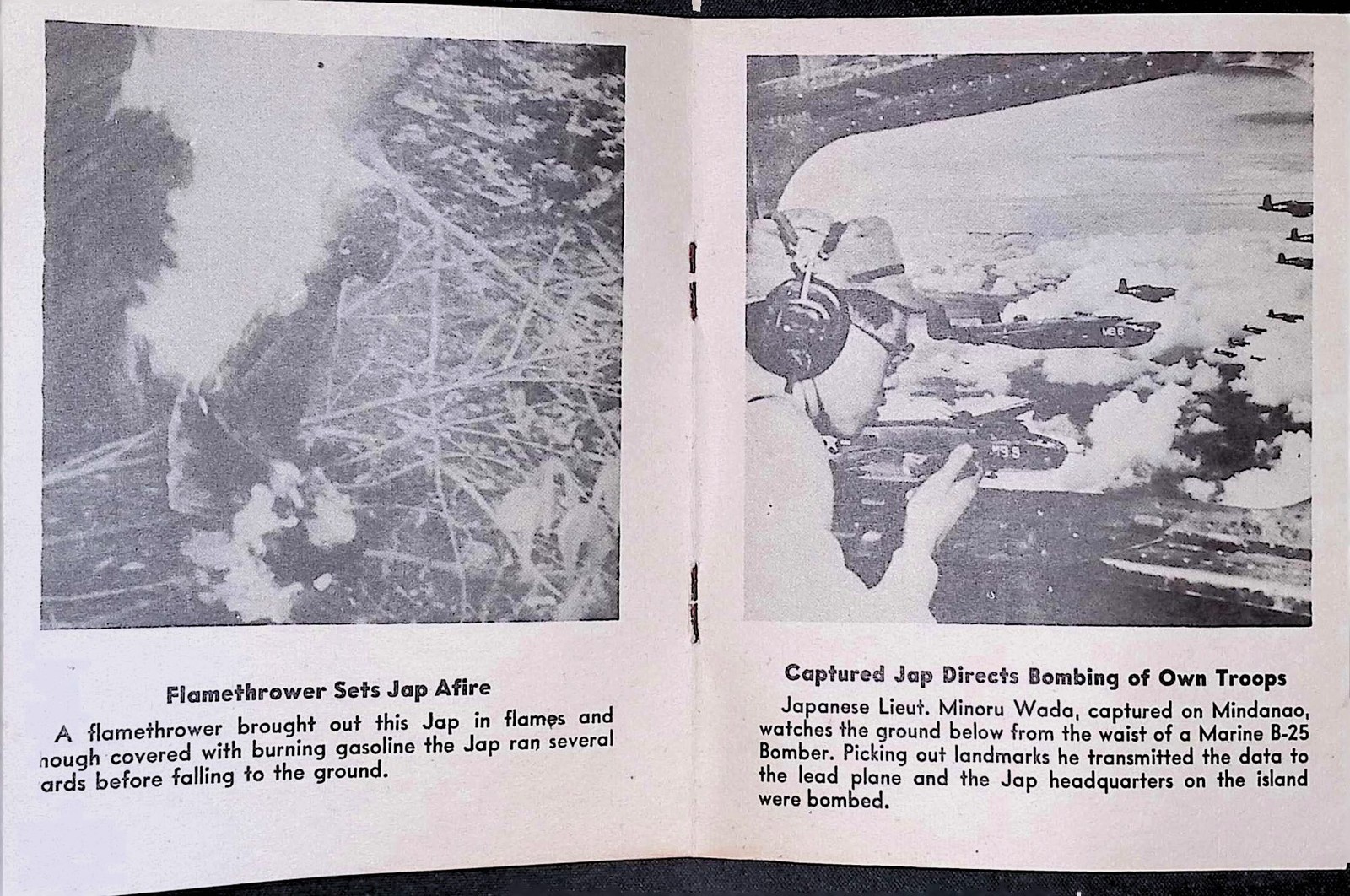 1945 WCAM Camden NJ WWII Commemorative Booklet Photos Africa Japan Flamethrower
