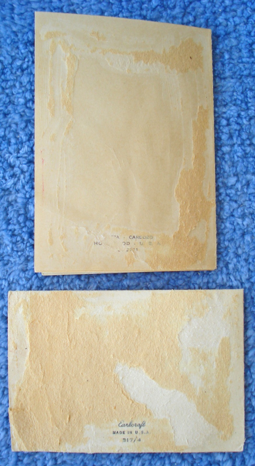 VINTAGE 1930’S-40’S SMALL GREETING CARDS FOR BABY SHOWER – USED