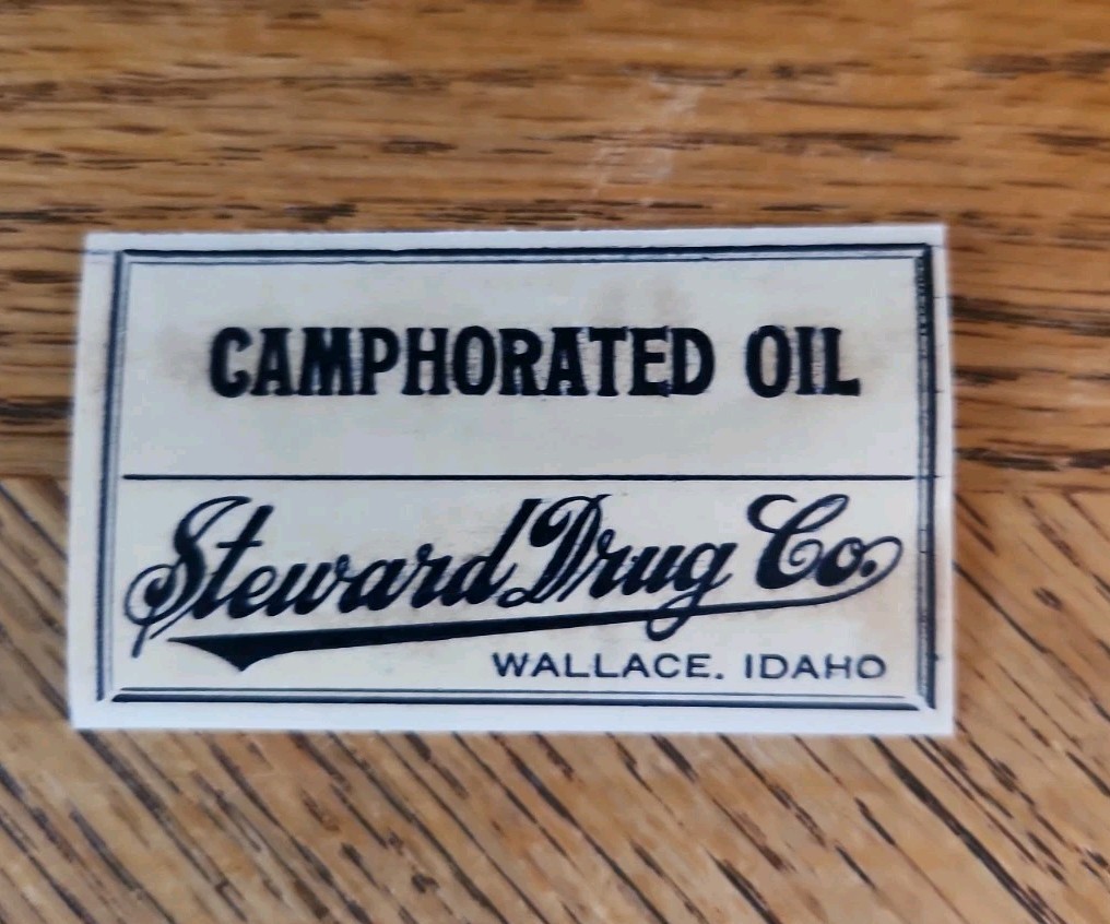 Rjkstamps VINTAGE PHARMACY DRUG STORE Labels 4 Different Stores