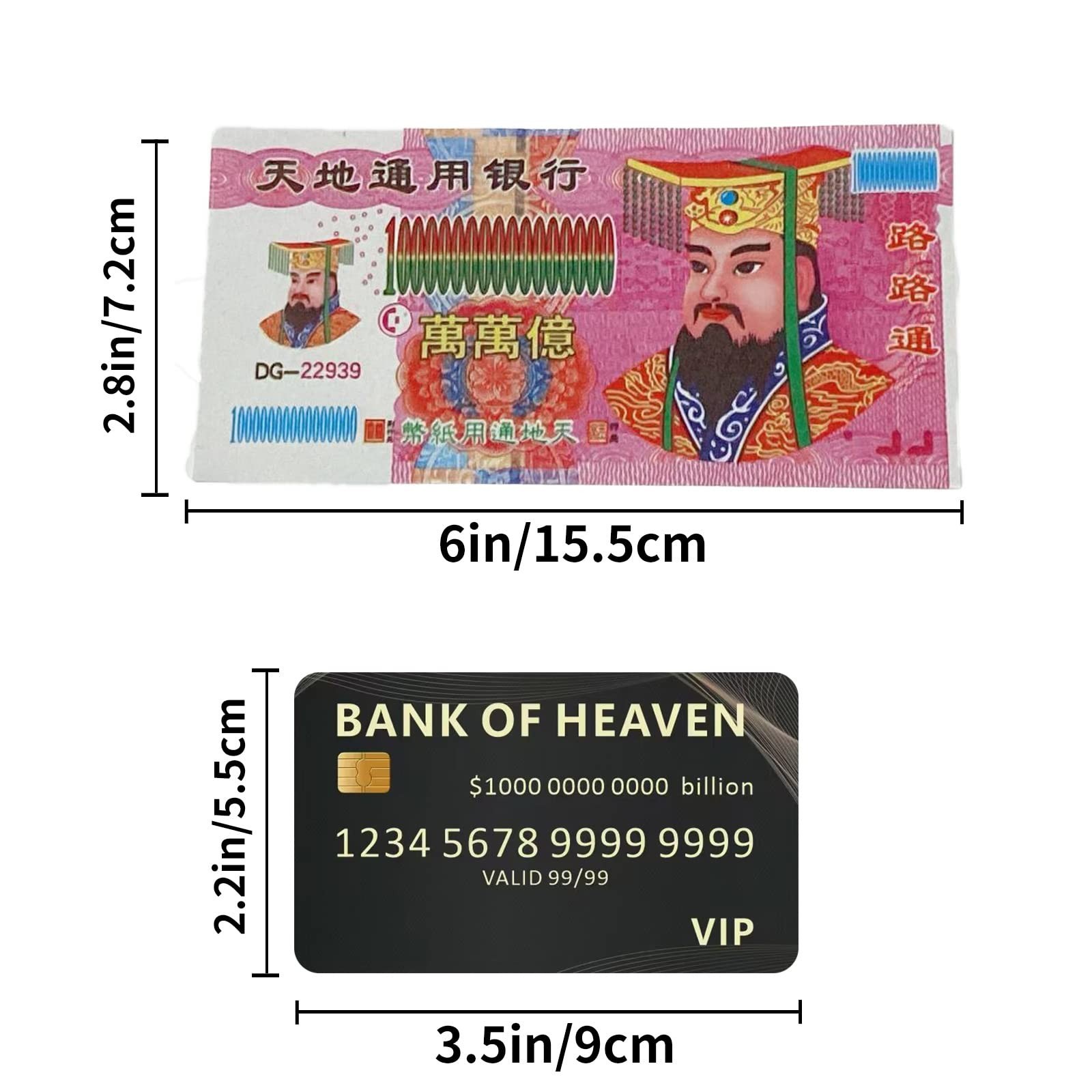 Ancestor Money to Burn,500pcs Chinese Joss Paper Money to Ancestors,Hell Mone…