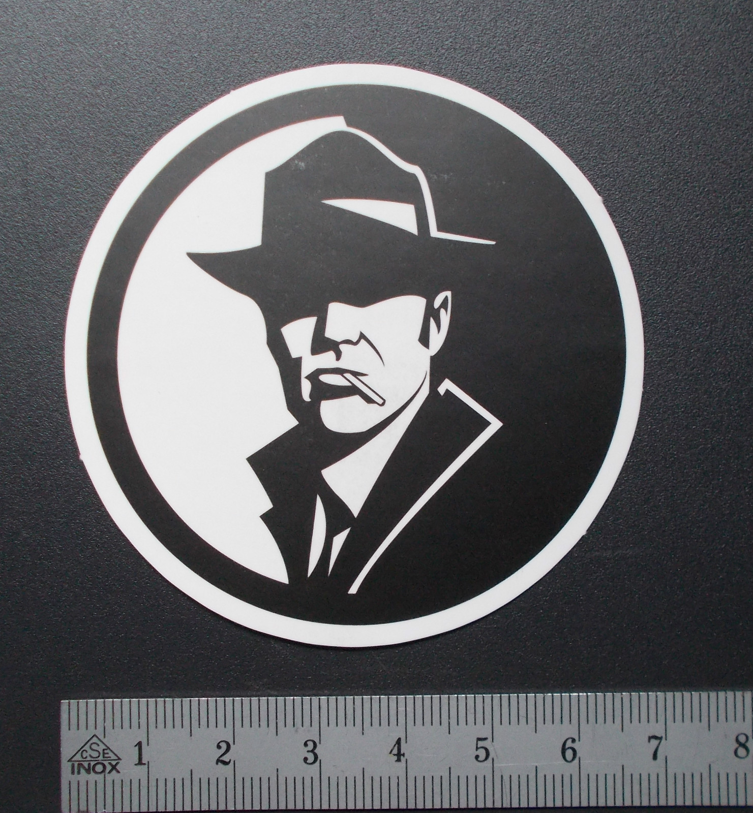 Sticker Sticker Matte Look “Bogart-Style” Laptop, Smartphone, Stickerbomb …