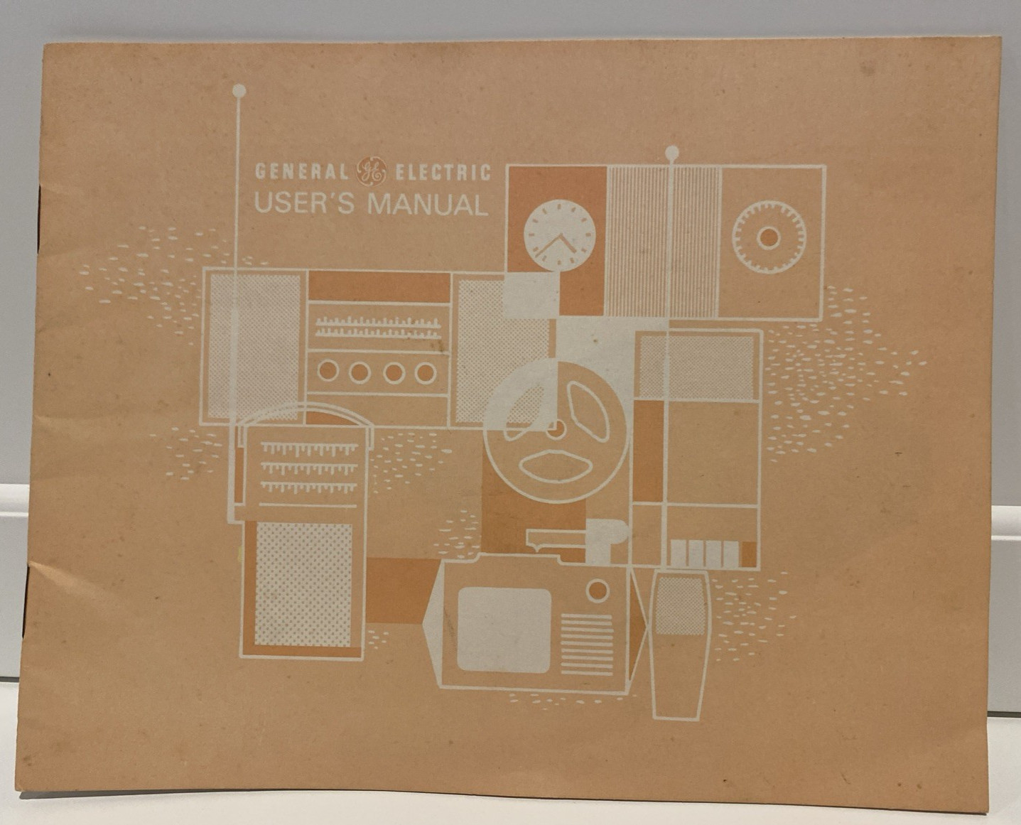 Vtg General Electric Model M8415B Cassette Tape Recorder Owner’s Manual 1970 EUC