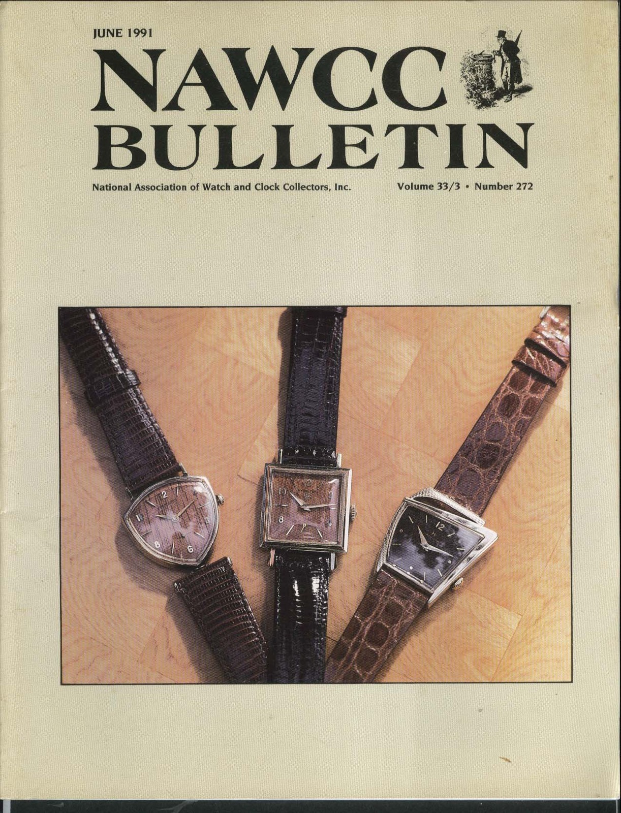 NAWCC Bulletin #272 Lukens Tower Clock Chinqua-Penn M Cypren’s 6 1991