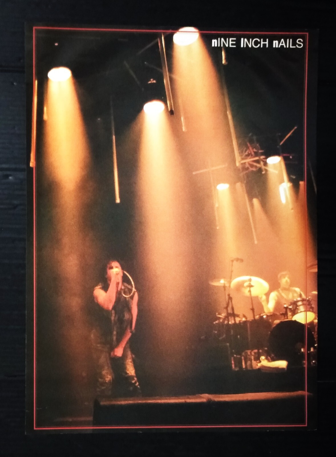 C1987 NIN Nine Inch Nails Vintage Thailand ONLY 1 COLOR PAGE MEGA RARE!!!