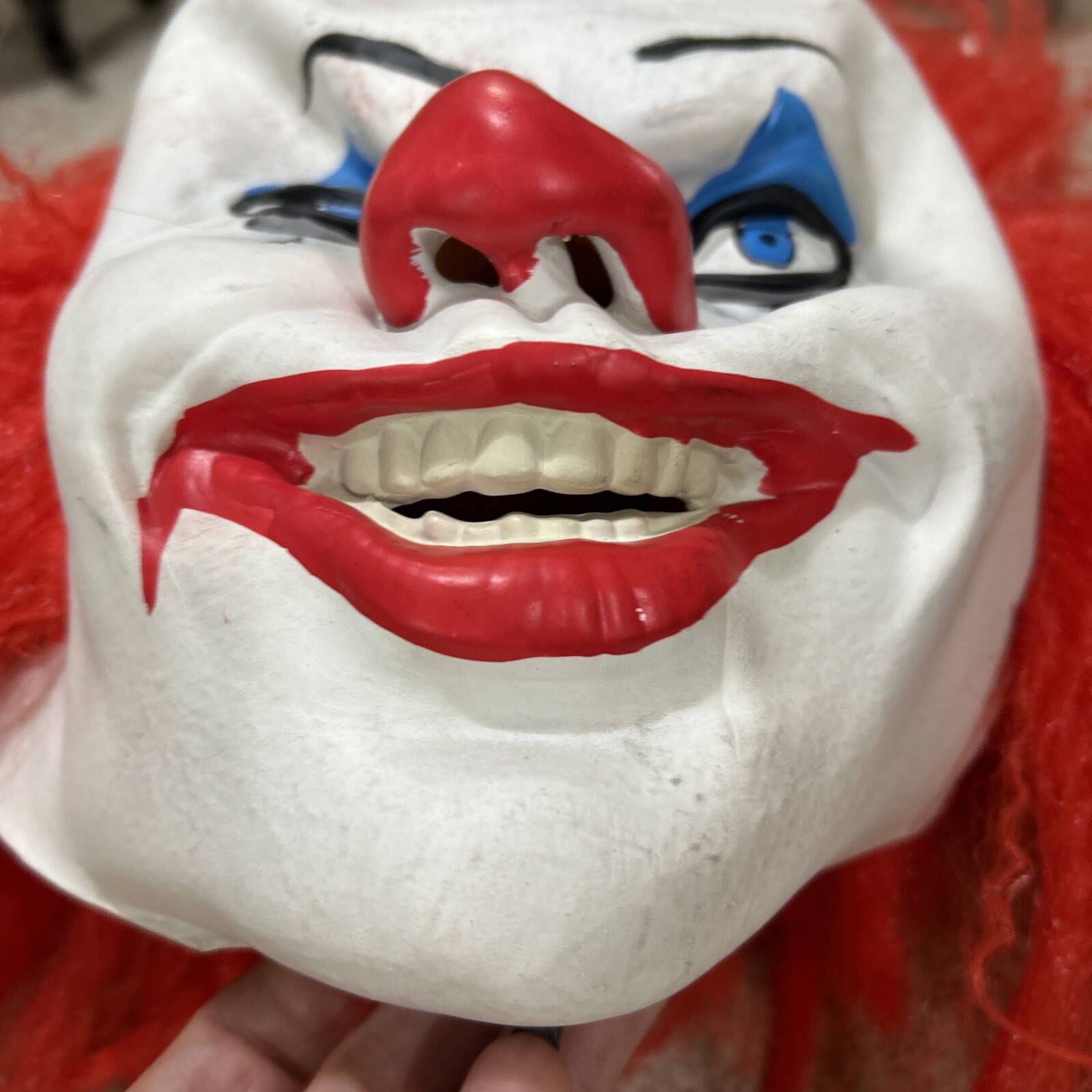 Pennywise Overhead Latex Mask Adult Costume It Horror Movie Clown 1980’s