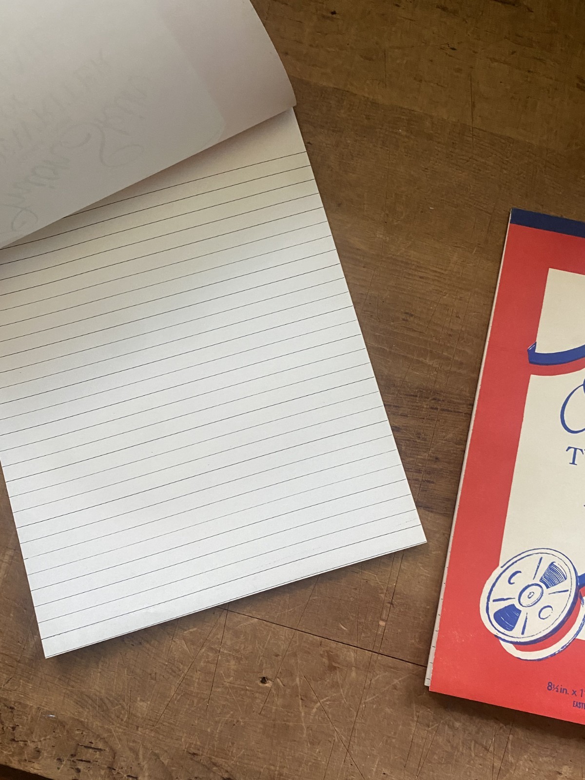2 NOS Deadstock VTG 60’s Air Mail or Typewriter Onion Skin Paper Pads, 92 Sheets
