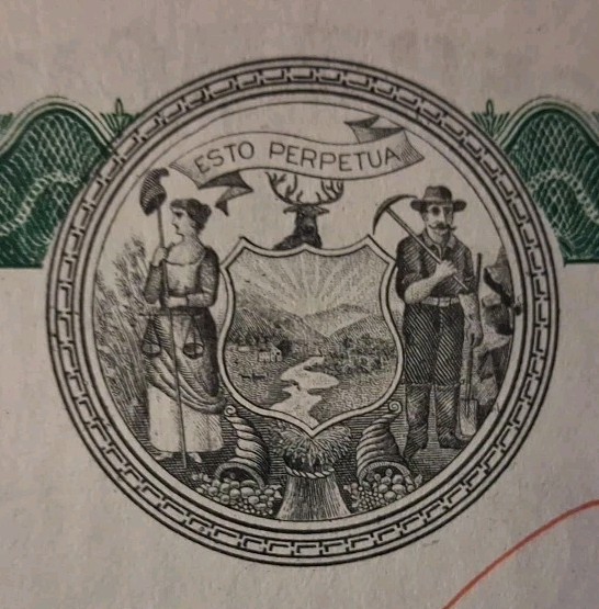 ORIGINAL 1900’s WONDER DAYBREAK MINING CO GOLDFIELD NEVADA STOCK CERTIFICATE Unc