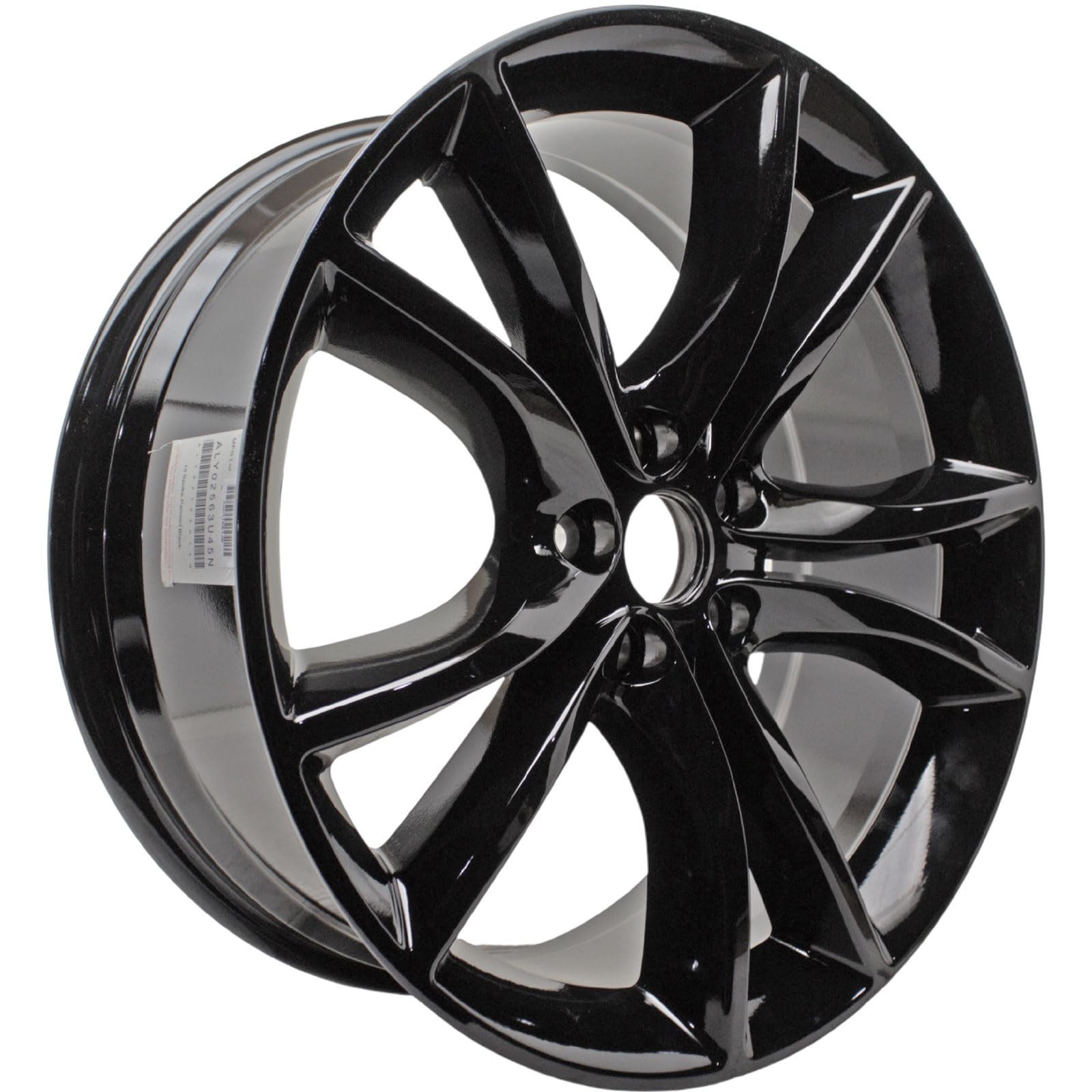 New 20×8″ 20 Inch Gloss Black Aluminum Alloy Wheel Rim fits Dodge Charger Cha…