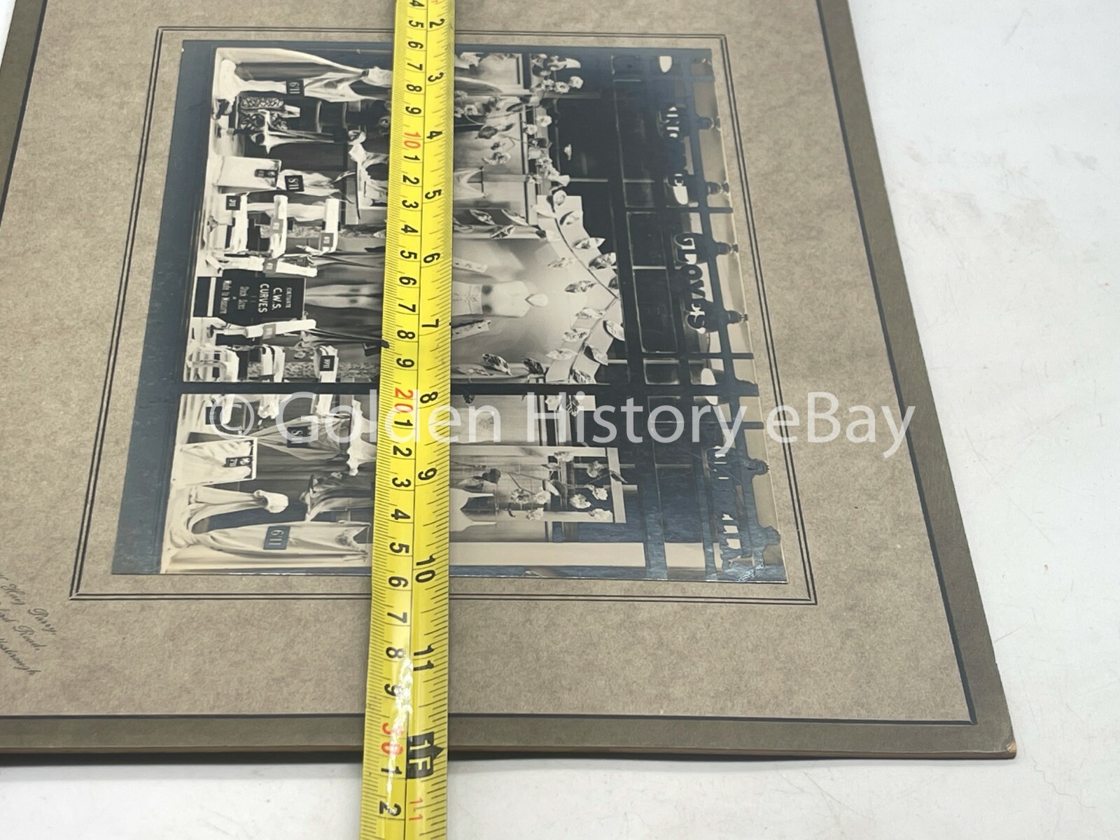 VINTAGE CO-OP SOCIETY CWS WINDOW DISPLAY PHOTO NORTH GRIMSBY MIDDLESBROUGH