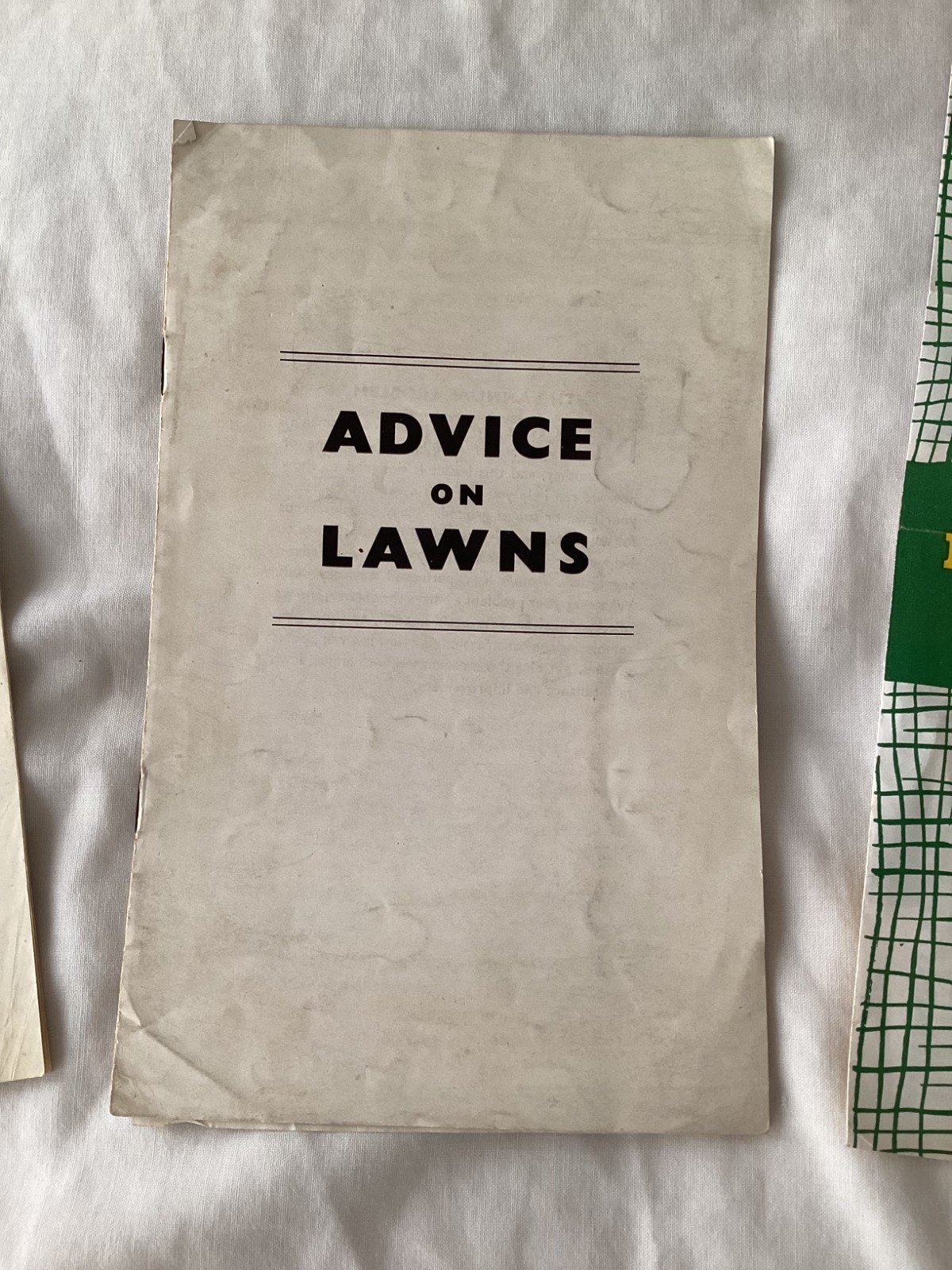 Vintage Lawn Care Brochures x3 / 1940’s/’50s Gardening Horticultural Ephemera