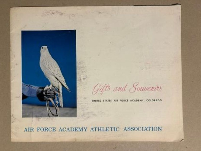 AFA Air Force Academy Athletic Association Gift & Souvenir 1950’s catalog – RARE
