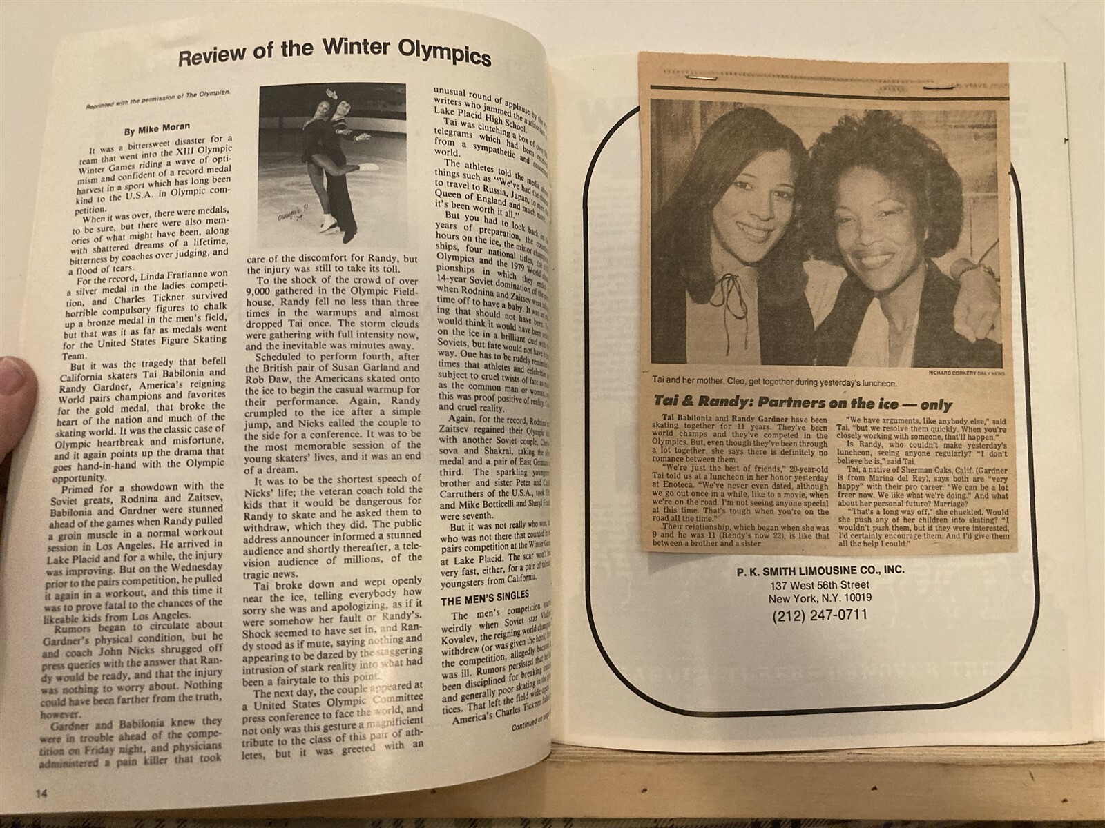 1980 Olympic Superskates Ice Skating Madison Square Garden NY Program Ticket Vtg