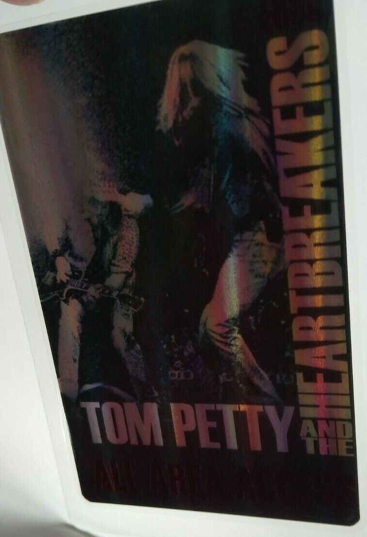 Tom Petty And The Heartbreakers Backstage Pass Hologram Original Rock Music 2005