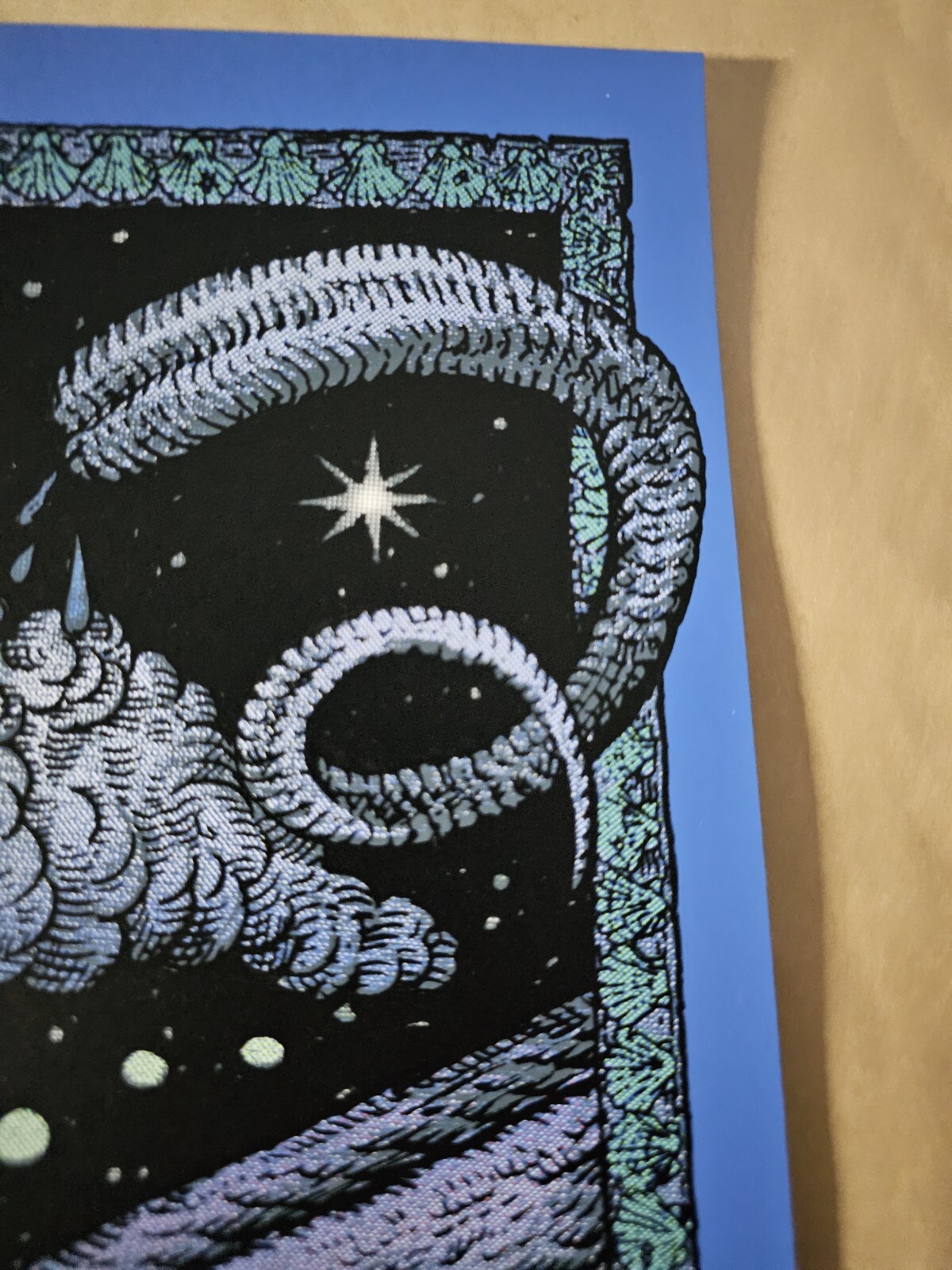 Widespread Panic David Welker Wantagh New York Signed Poster Screen Print # NY