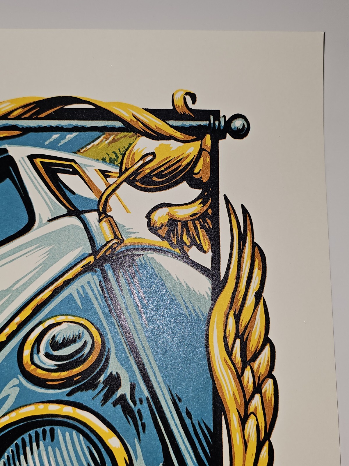 Pearl Jam Ride Fest 2016 AJ Masthay Doodled S/N AE Poster ScreenPrint Telluride