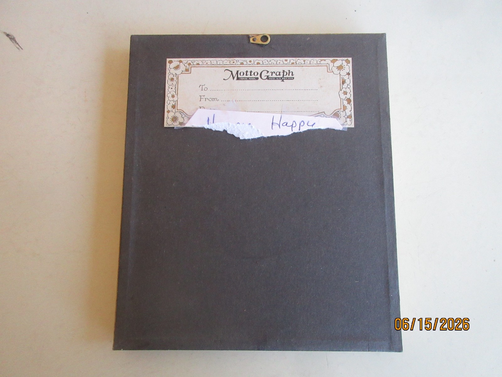 Vintage Framed Pal of My Heart Poem The Cincinnati Art Pub. Co. with Orig Box