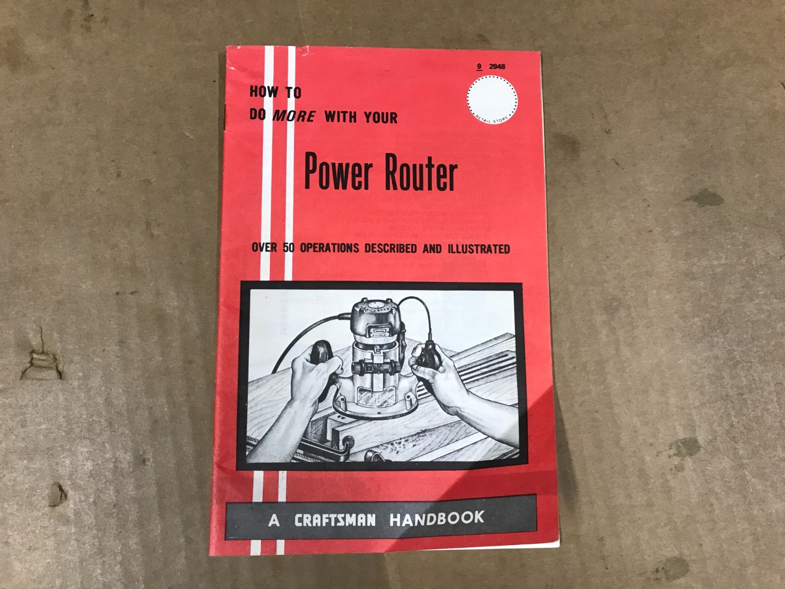 Vintage Sears Craftsman – How To Do More With Your Power Router Booklet