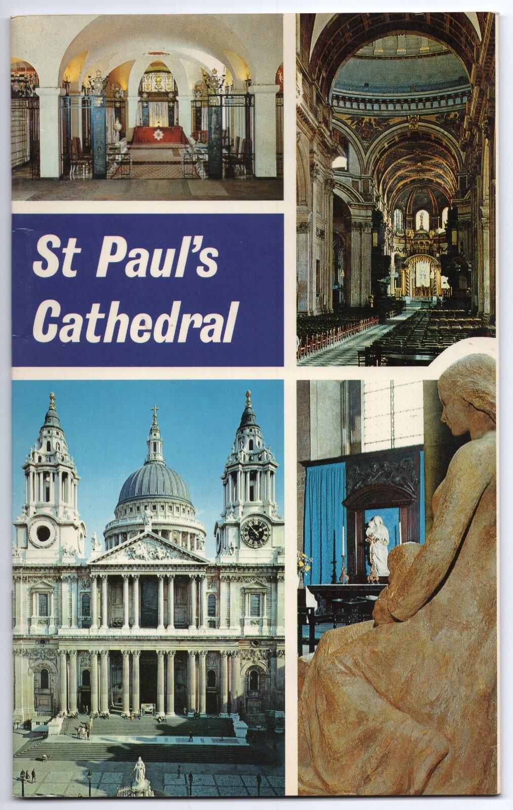 Nine 1970s London UK Souvenir Programs – Museums, Cathedrals, etc
