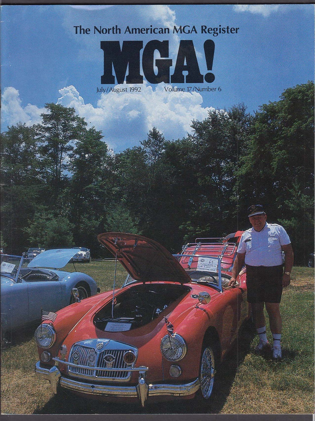 North American MGA Register British Meet + 7-8 1992