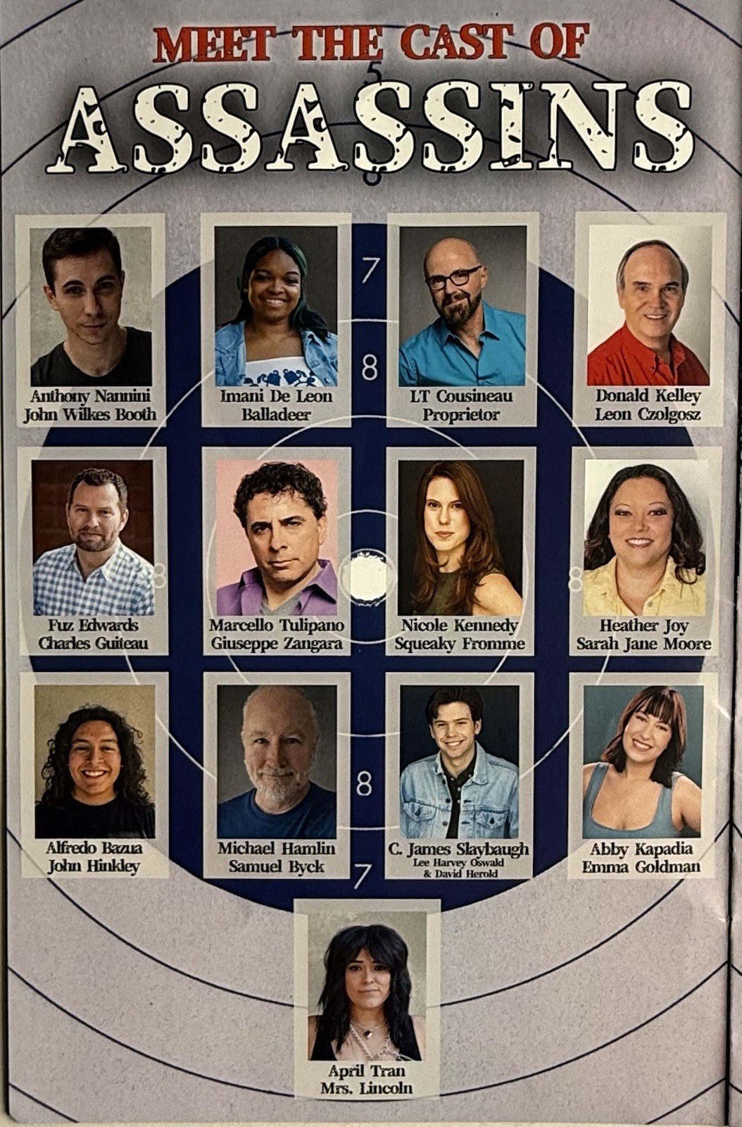 Assassins – Playbill Revolution Stage Palm Springs – 2026 – Sondheim