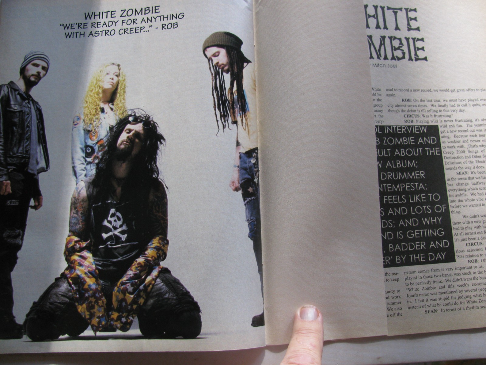 1995 JULY CIRCUS ROCK MAGAZINE VOL 26 NO 5 WHITE ZOMBIE BUSH PEARL JAM KURT
