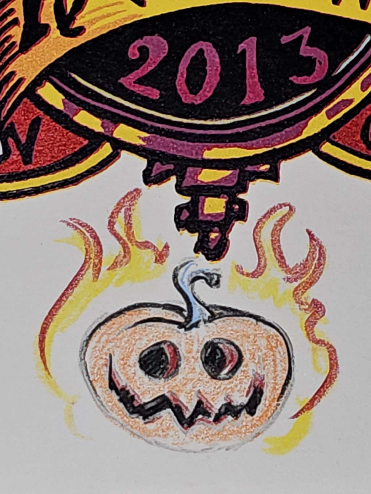 Official Widespread Panic Halloween New Orleans 2013 AJ Masthay Poster LINOCUT