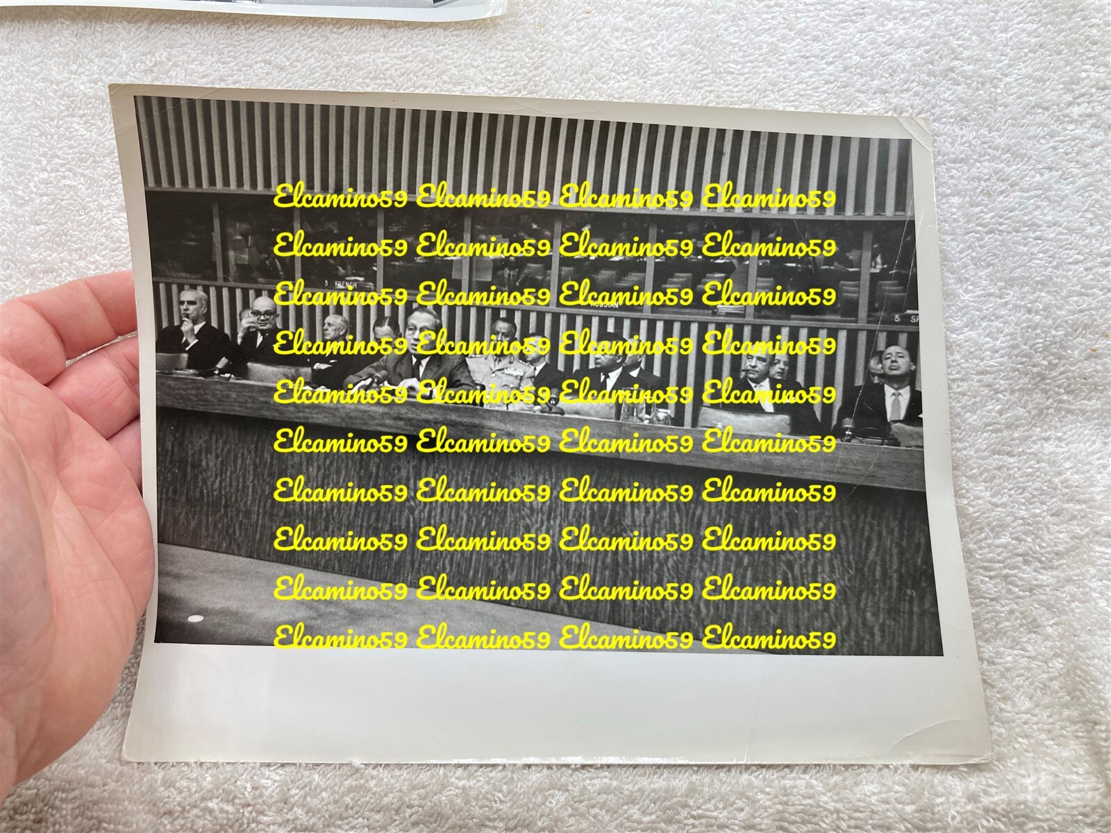 1960s 1970s United Nations Uganda Photographs Unknown New York Meeting Vtg