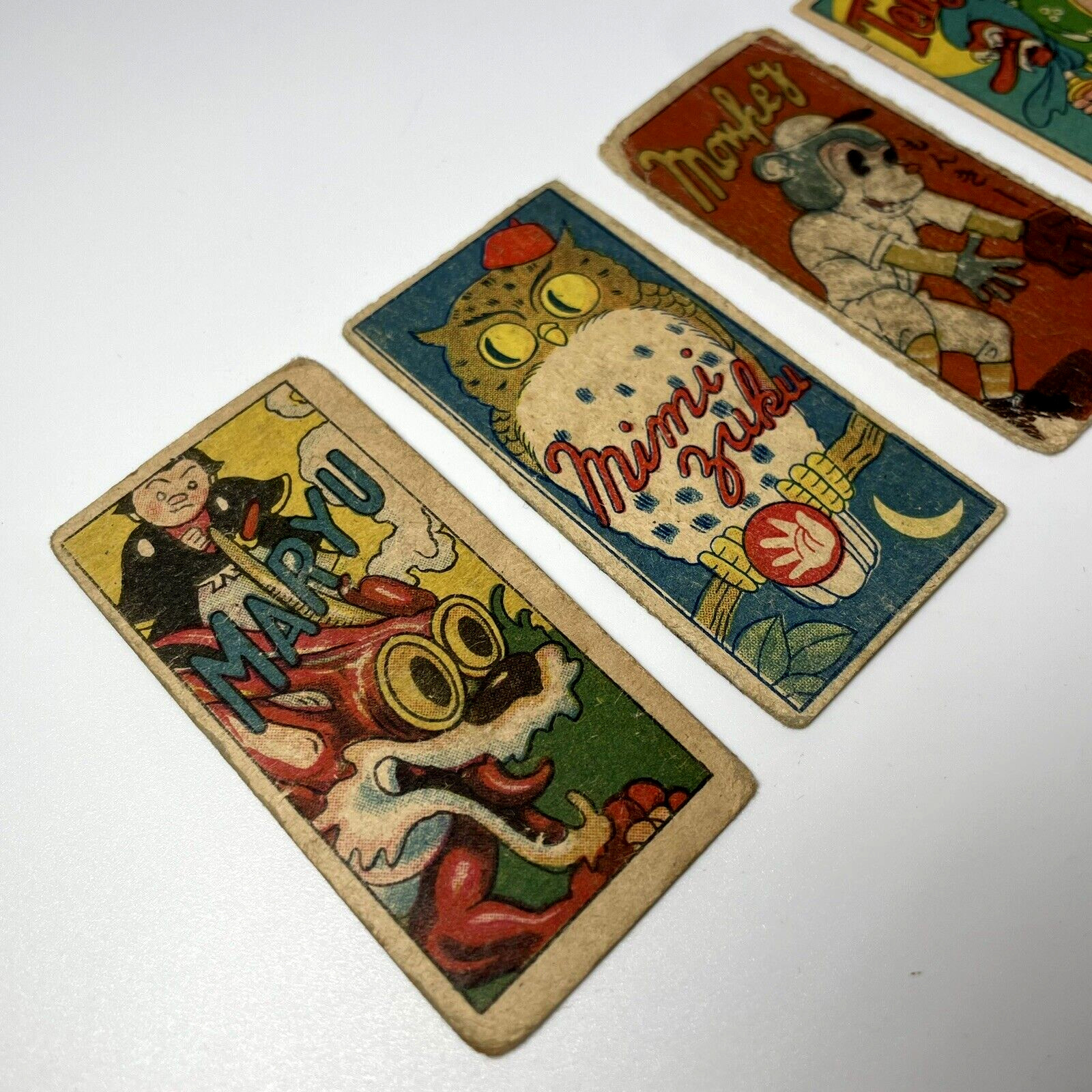 Fairy Tale vintage rare card menko 1940’s japanese 5 Set