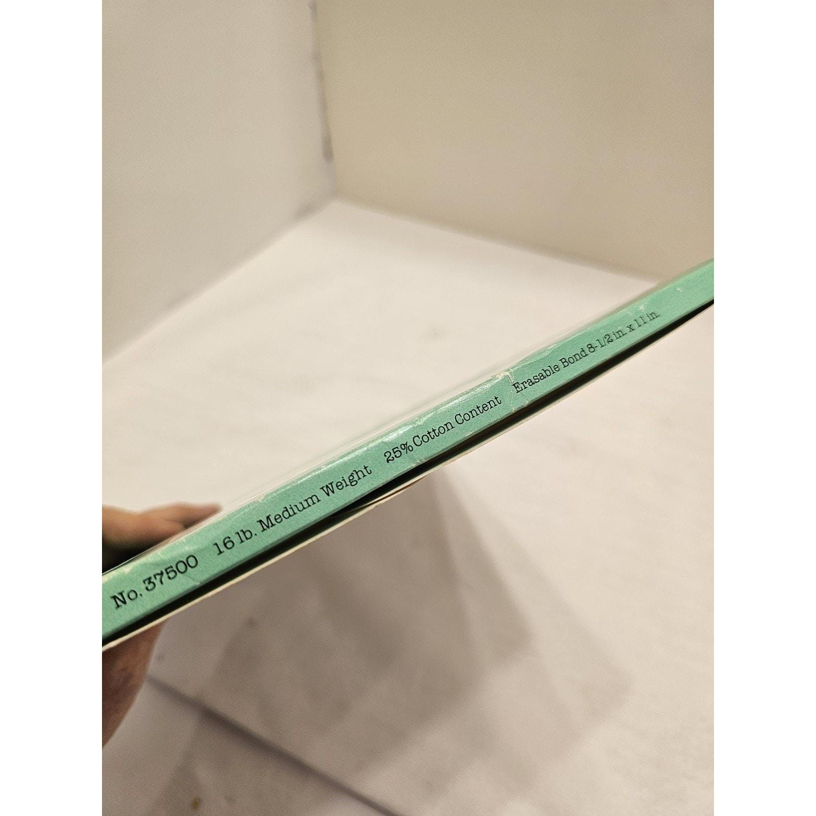 Herlitz Erasable Bond Typewriter Paper 25% cotton Content Cockle Finish 100 Pgs