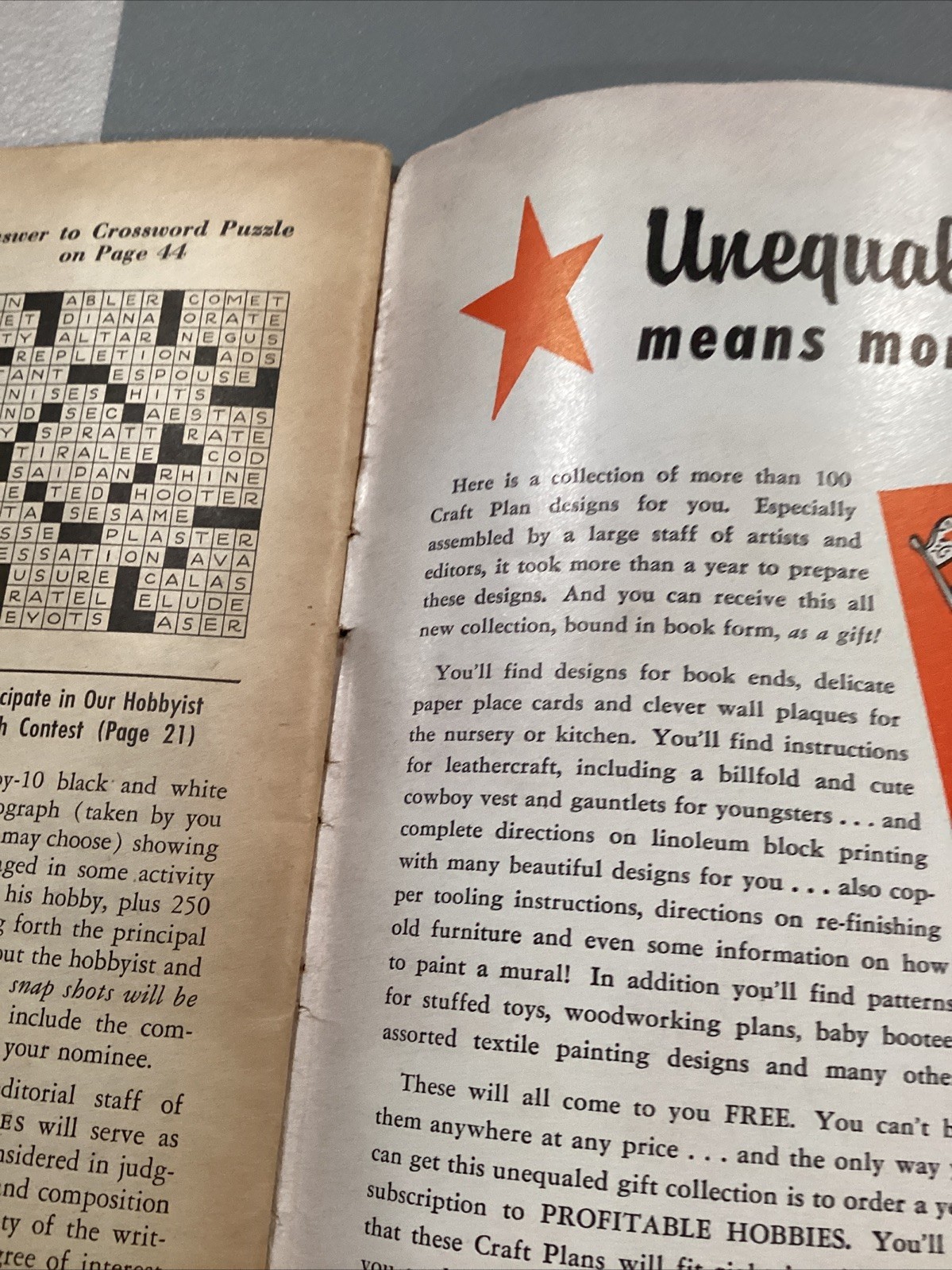 1955 Profitable Hobbies Mailer Magazine Meet Man With 800 Banks