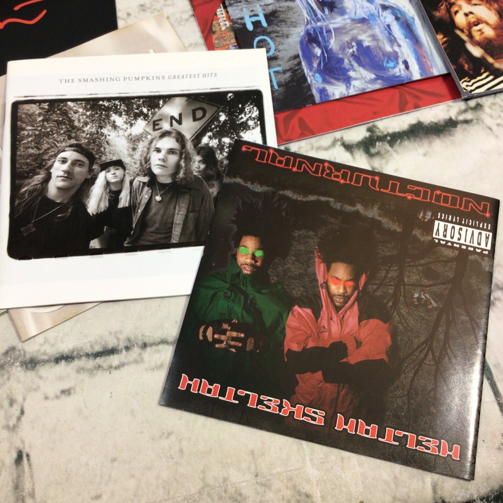 CD Cover Art Lot Of 18 Inserts Mixed Genres Rock Hip Hop Def Leopard Chicago