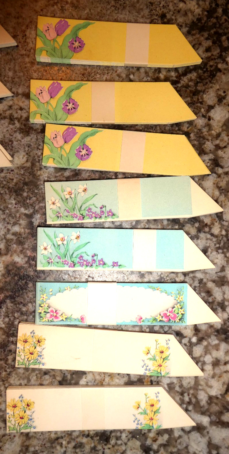 LARGE LOT Vintage 1920s-1970s Place Name Cards Hallmark Art Deco Costume/Fashion