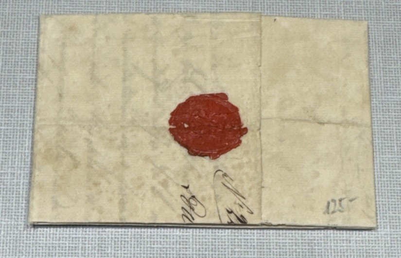 1799 / Conquered Department of the Lys / Letter from COURTRAI to PARIS, Year 7