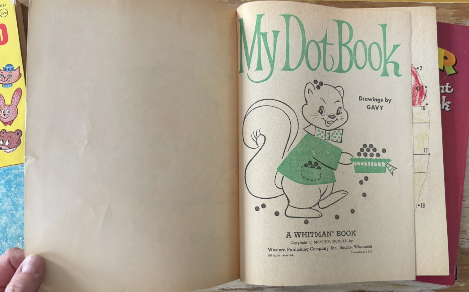 Vintage lot childs coloring & activity books 1960’s 1970’s dot crossword horses
