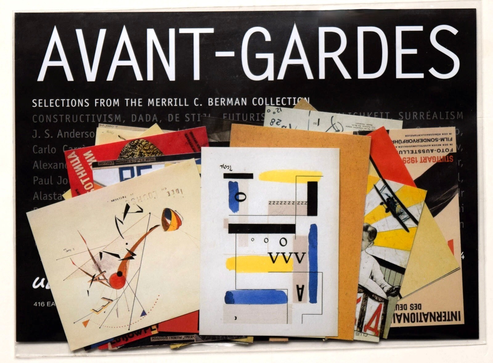 AVANT-GARDES 2004 OFFSET COLOR LITHOGRAPH MINIATURES UBU GALLERY