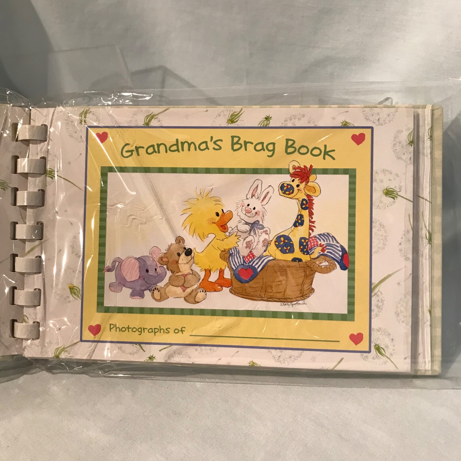 Suzy’s Zoo Vintage Grandma’s Brag Book In Plastic Sleeve 4″ x 6″ Photos $14.99