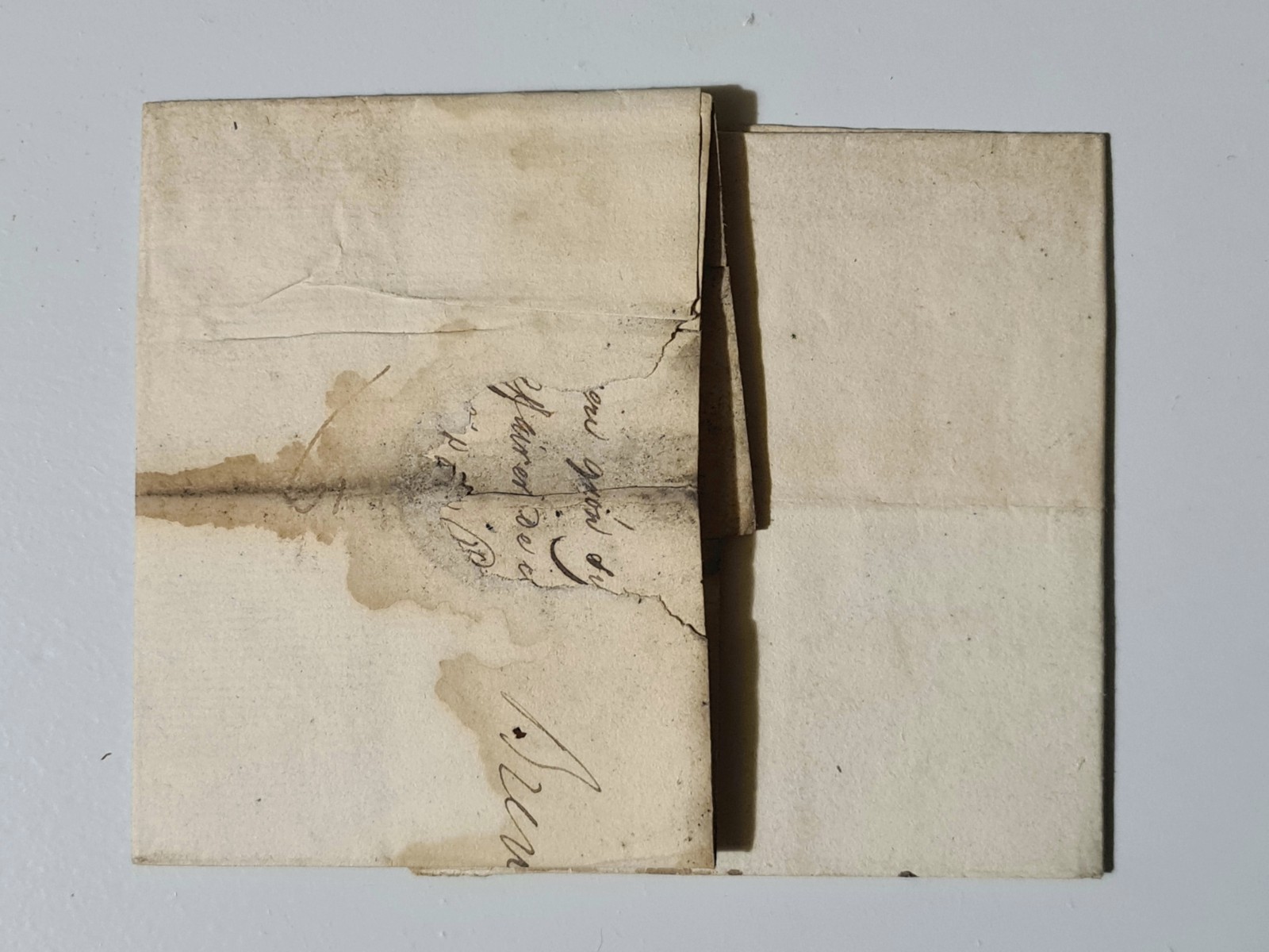 Antique Letter Mail 1st Empire Napoleon I Germany Bremen Bordeaux 1809