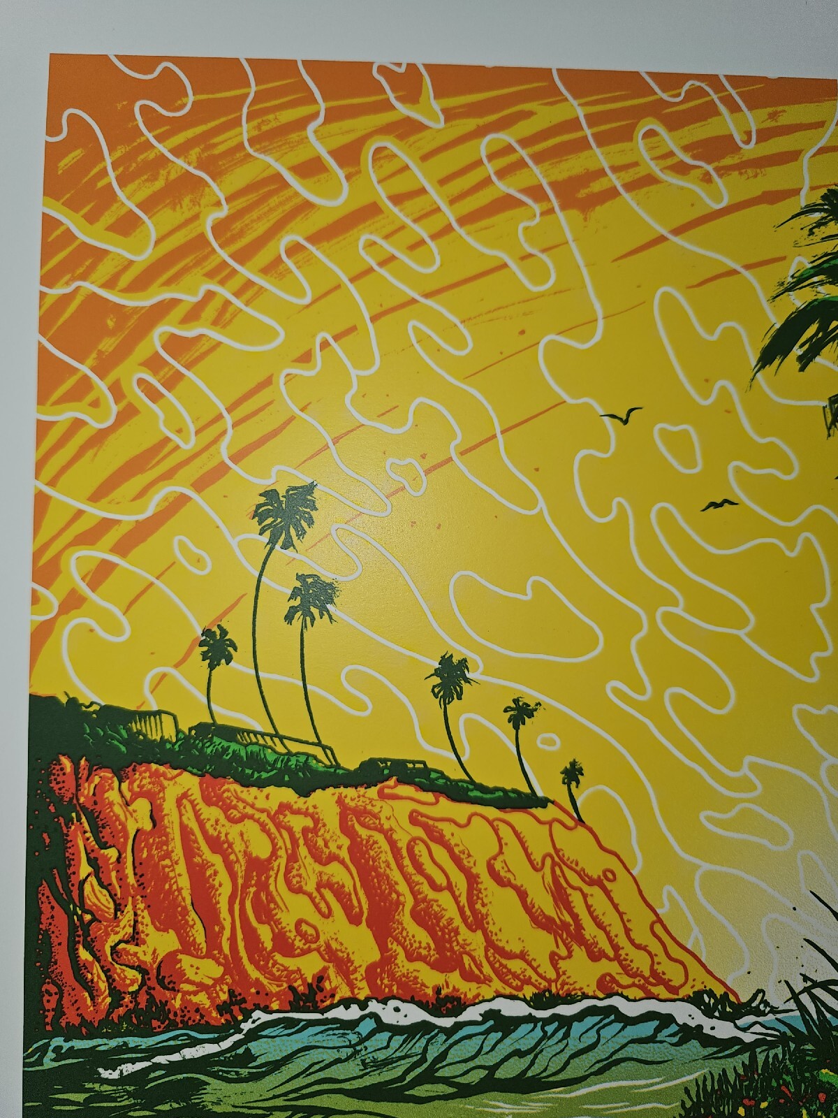 Eddie Vedder 2020 Ohana Festival Concert Poster Munk One Print Pearl Jam Califor