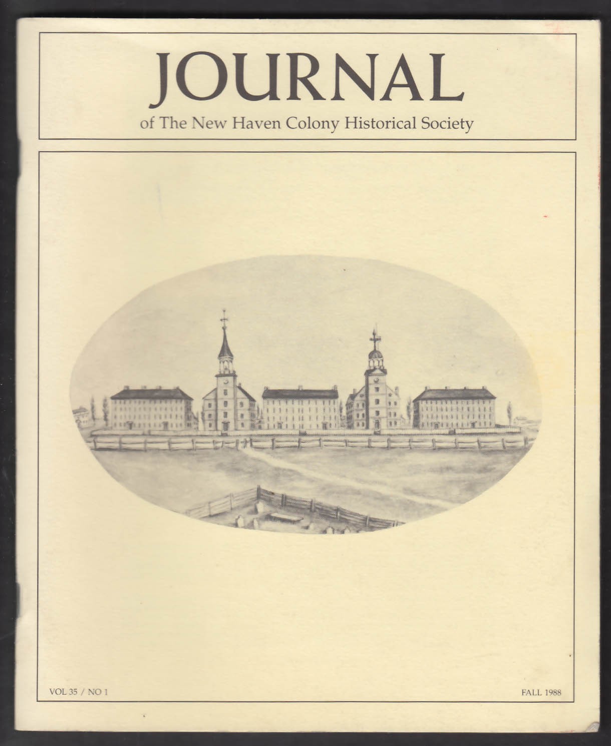 JOURNAL of the New Haven Colony Historical Society Fall 1988 Benjamin Franklin +