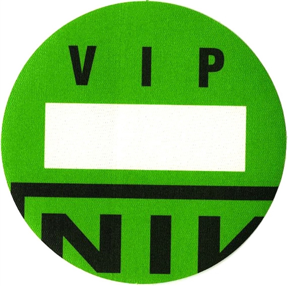 Nine Inch Nails 1999 The Fragile concert tour VIP Band Guest Backstage Pass