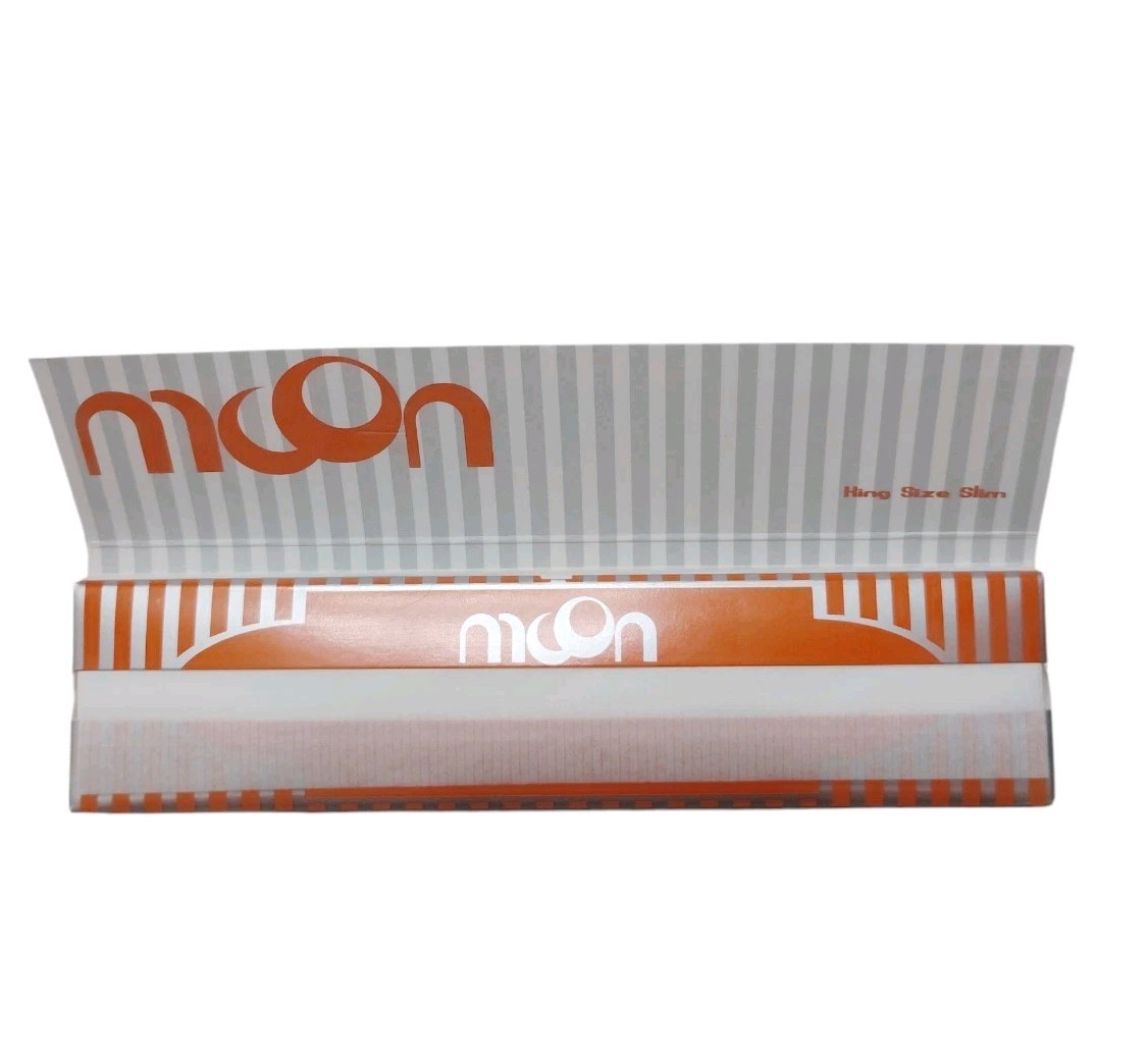 Moon Classic Red King Size Slim 77 mm (1 Pack) 32 Leaves Cone Rolling Papers